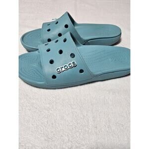 Crocs Classic iconic Comfort Slide Foam Cushion Footbed Size Women 11 Men 9